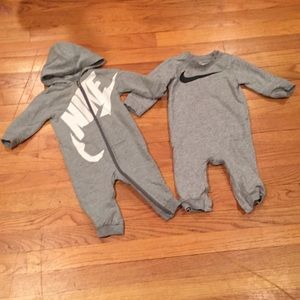 Nike 9 month onesies